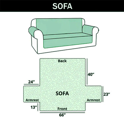 Freedom Journey Quilted Sofa Cover GFTOHD14696