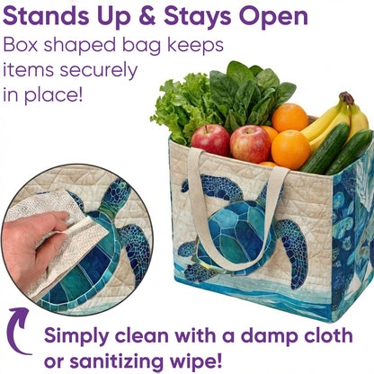 Melanin Queen Quilted Shopping Bag GFTOTG3078