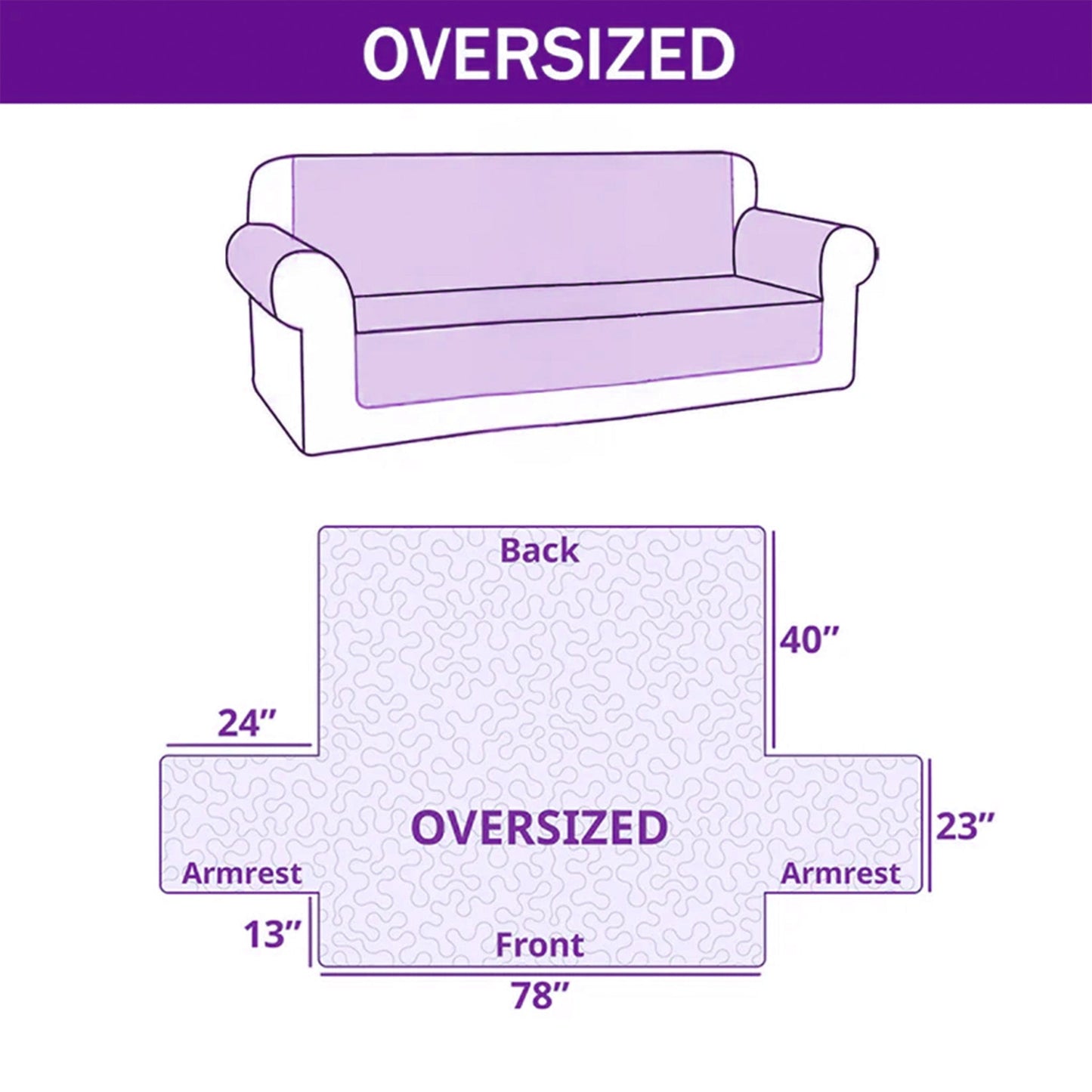 Golden Queens Quilted Sofa Cover GFTOMA6783