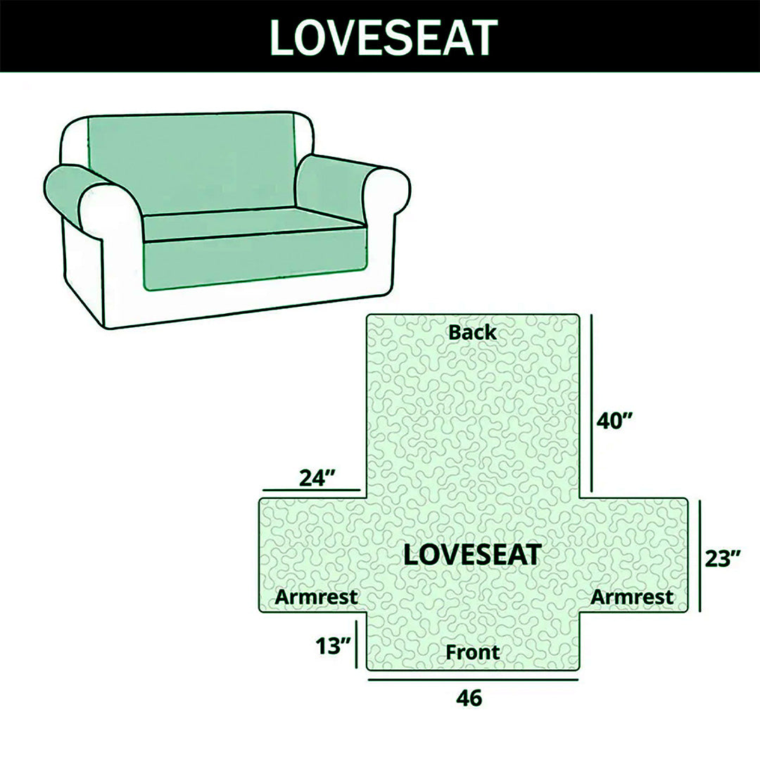 Melanin Legacy Quilted Sofa Cover GFTOTP18328