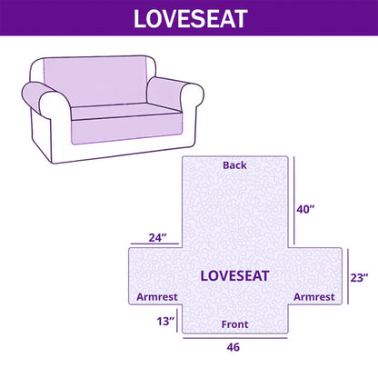 Royal Glow Quilted Sofa Cover GFTOMA10511