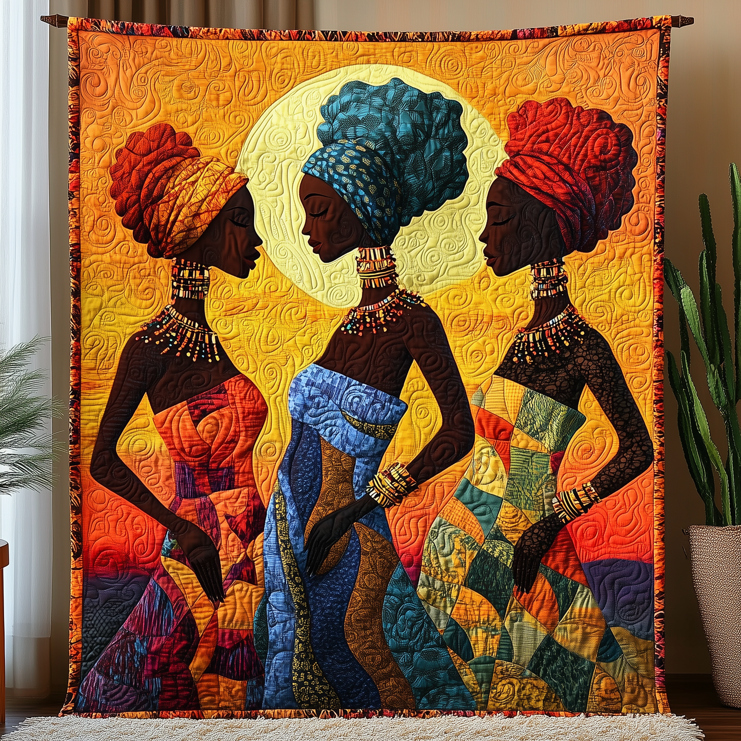 The Beauty of Us Quilted Blanket GFTOAB3017