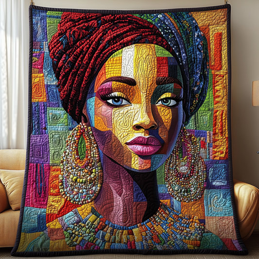 Melanin Magic Quilted Blanket GFTOAB3022