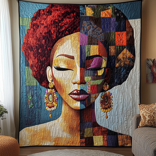 Melanin Magic Quilted Blanket GFTOAB3023