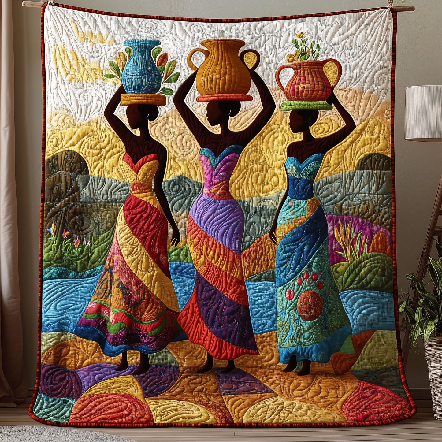 Her Radiant Light Quilted Blanket GFTOAB3050