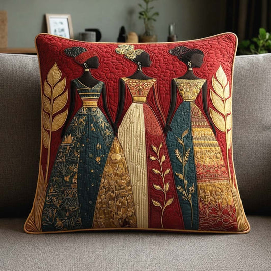Golden Queen Quilted Pillow Case GFTOHD14049