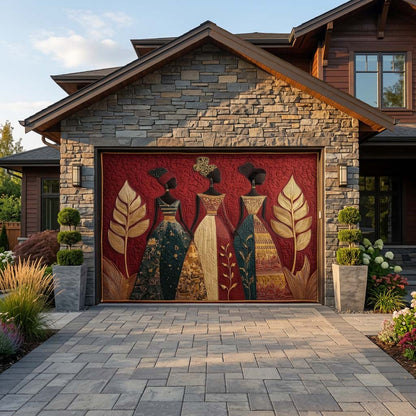 Golden Queens Garage Door Banner GFTOHD14451