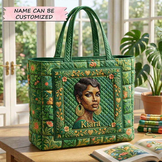 Garden Spirit Queen Quilted Tote Bag QTCUZ GFTOHD14539