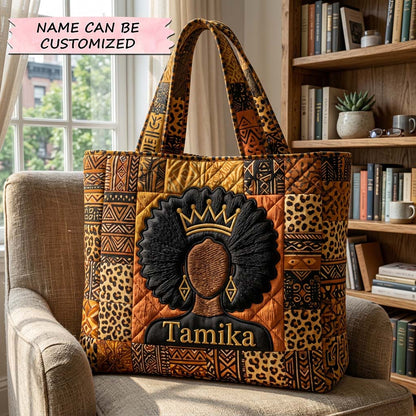 Savanna Crown Queen Quilted Tote Bag QTCUZ GFTOHD14540