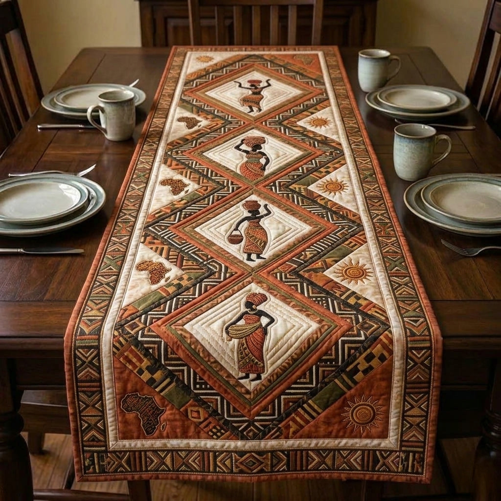 Ancestral Grace Quilted Table Runner GFTOHD14674
