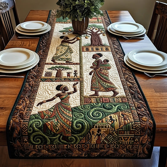 Village Stories Quilted Table Runner GFTOHD14677
