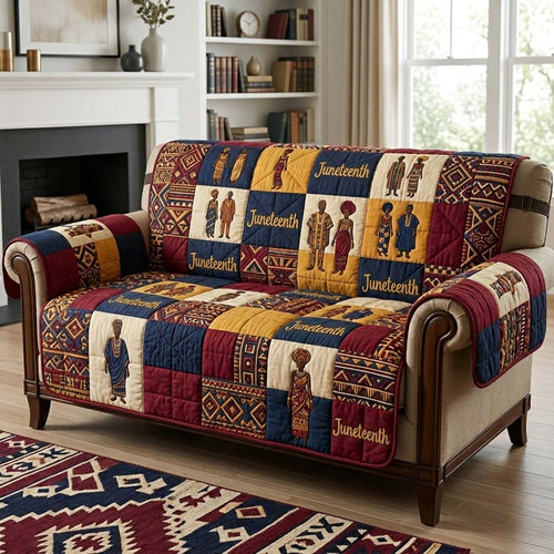 Legacy Patch Quilted Sofa Cover GFTOHD14695