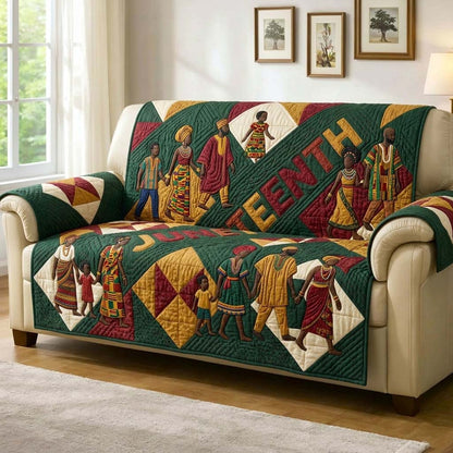 Freedom Journey Quilted Sofa Cover GFTOHD14696