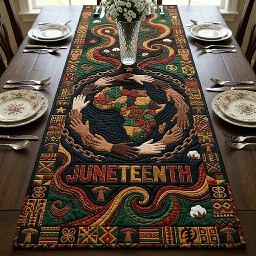 Unity Circle Roots Quilted Table Runner GFTOHD14828