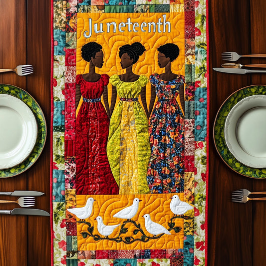 Juneteenth Quilted Table Runner GFTOHD7098