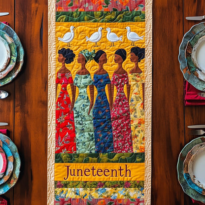 Juneteenth Quilted Table Runner GFTOHD7100