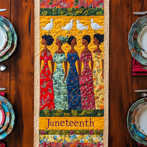 Juneteenth Quilted Table Runner GFTOHD7100