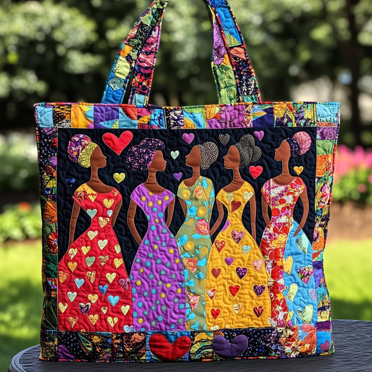 Juneteenth Quilted Tote Bag GFTOHD7191