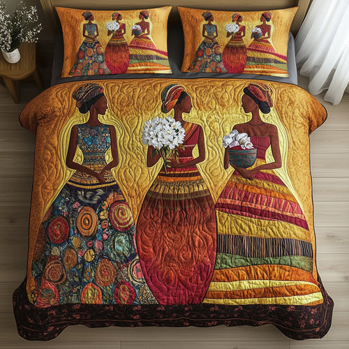 Queens of the Horizon 3-Piece Quilted Bedding Set GFTOHD7975