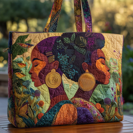 Golden Queens Quilted Tote Bag GFTOHD8706