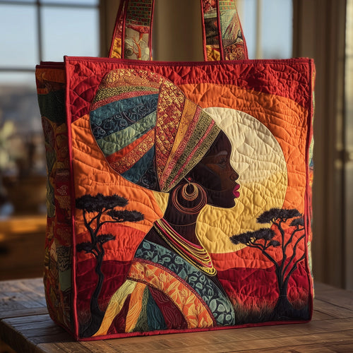 Golden Queens Quilted Tote Bag GFTOHD8708