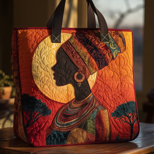 Golden Queens Quilted Tote Bag GFTOHD8709
