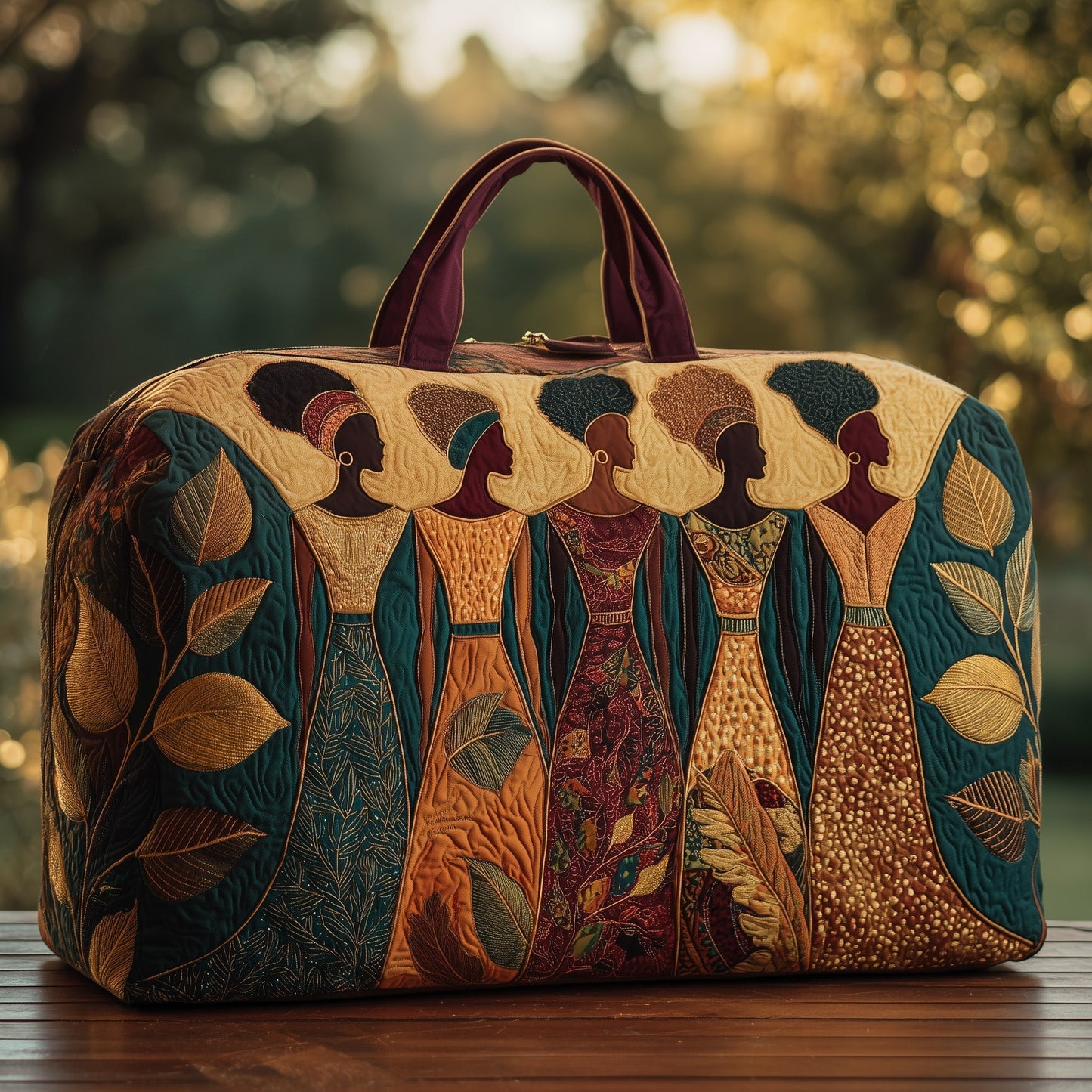 Golden Queens Quilt Duffle Bag GFTOHD9273