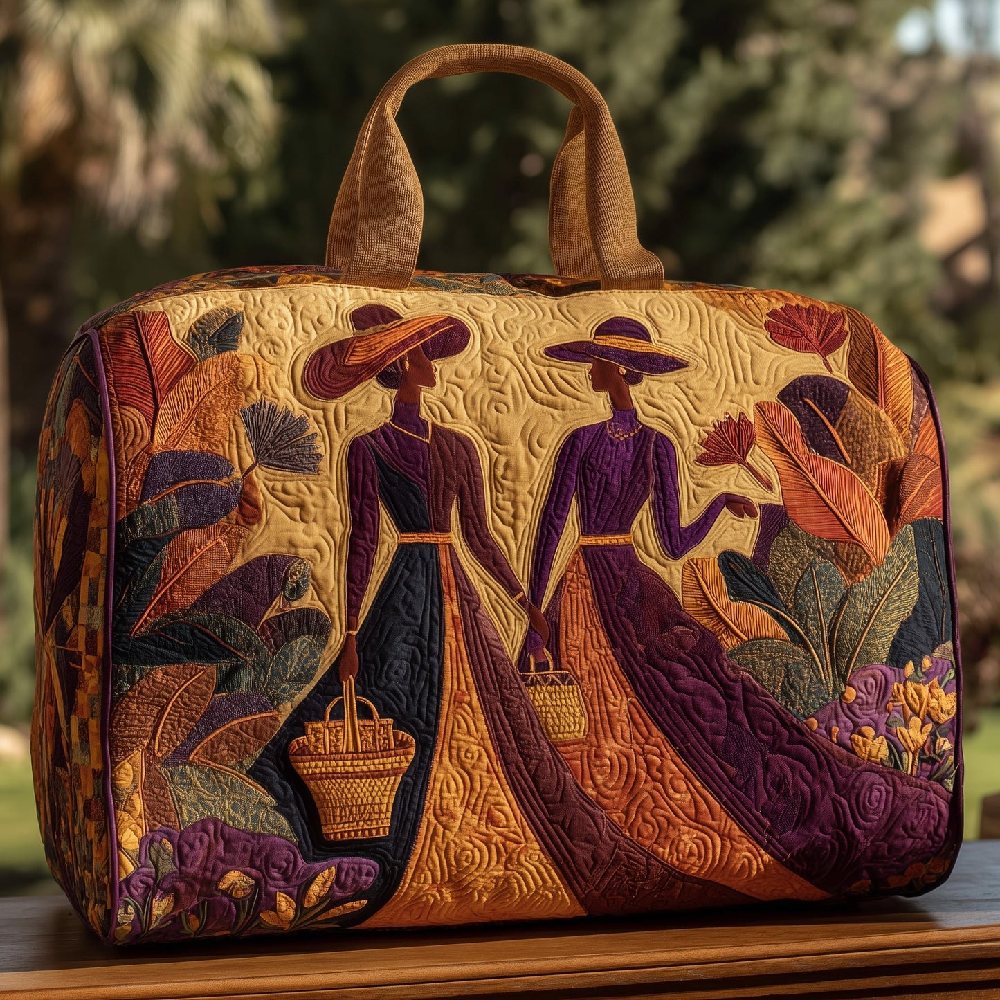 Golden Queens Quilt Duffle Bag GFTOHD9275