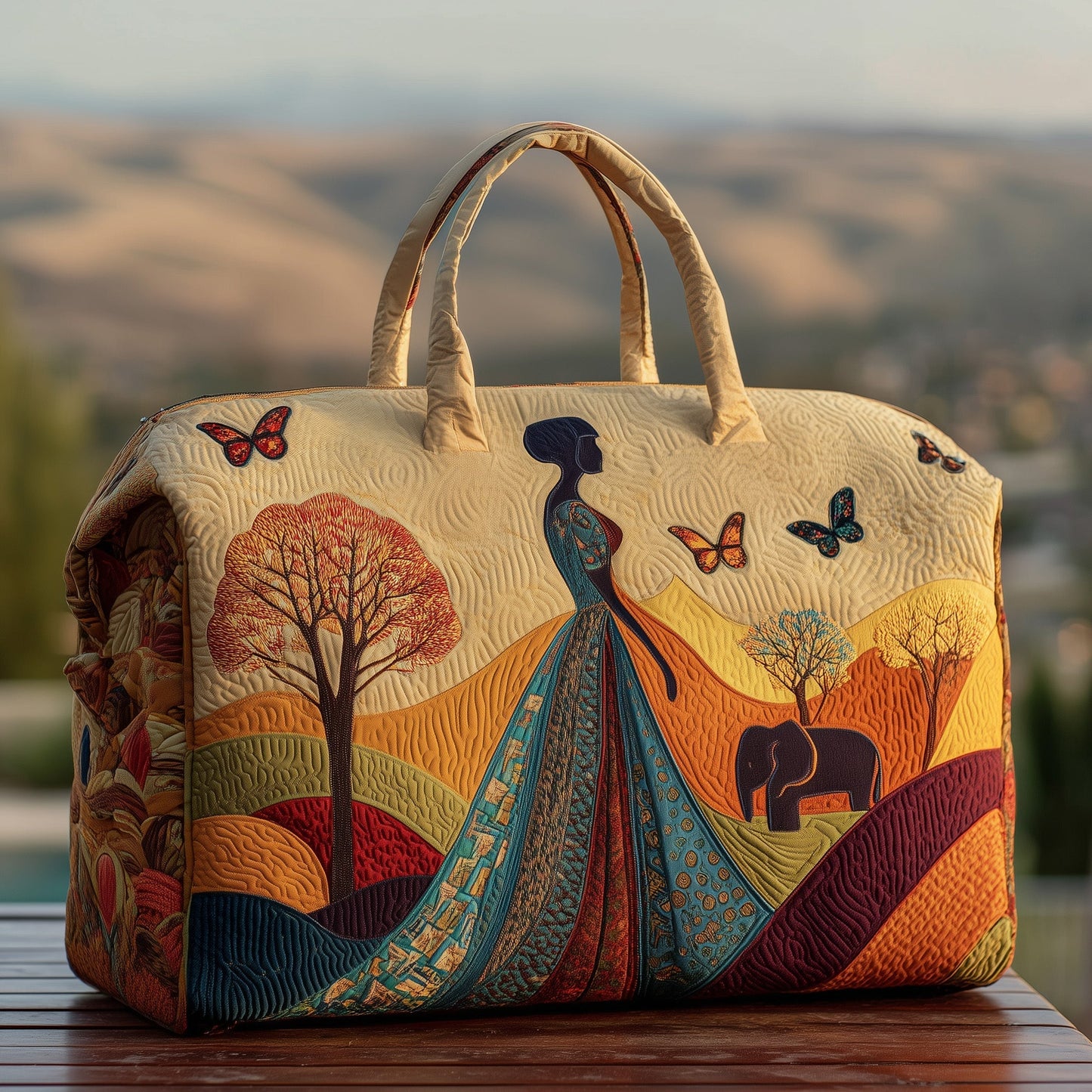 Golden Queens Quilt Duffle Bag GFTOHD9276