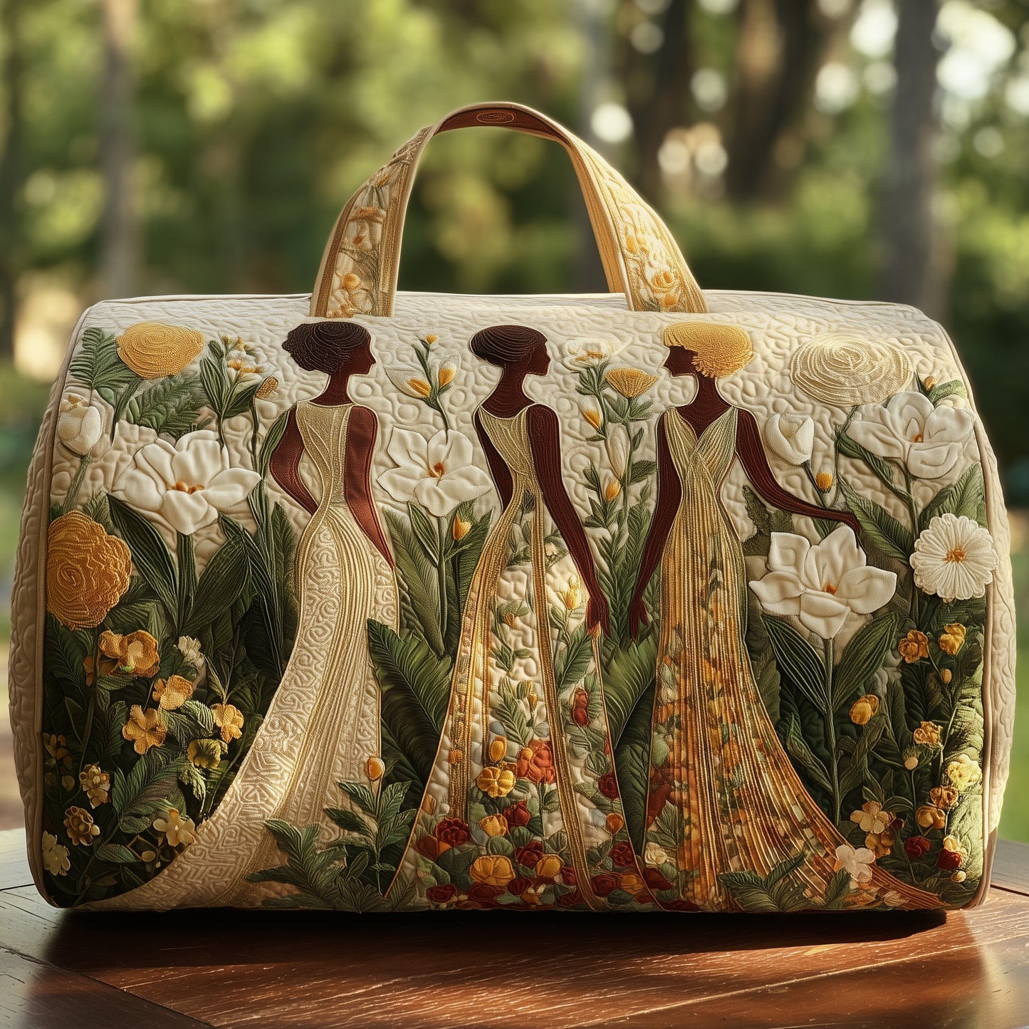 Golden Queens Quilt Duffle Bag GFTOHD9279
