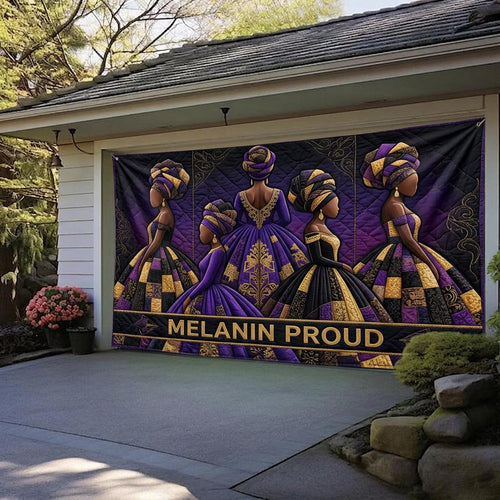 Majestic Melanin Garage Door Banner GFTOMA10437