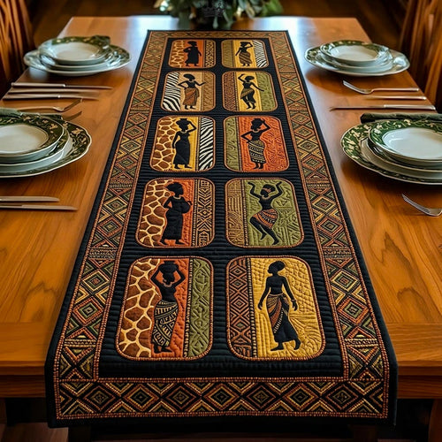 Cultural Rhythm Quilted Table Runner GFTOMA10690