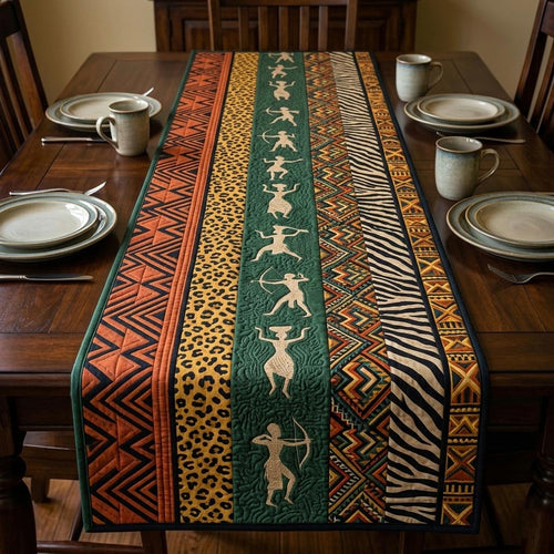 Cultural Rhythm Quilted Table Runner GFTOMA10693