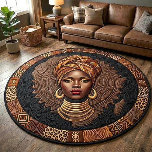 African Heritage Quilted Round Mat GFTOMA10760