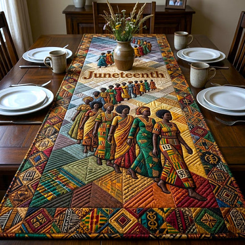 Juneteenth Quilted Table Runner GFTOMA10786