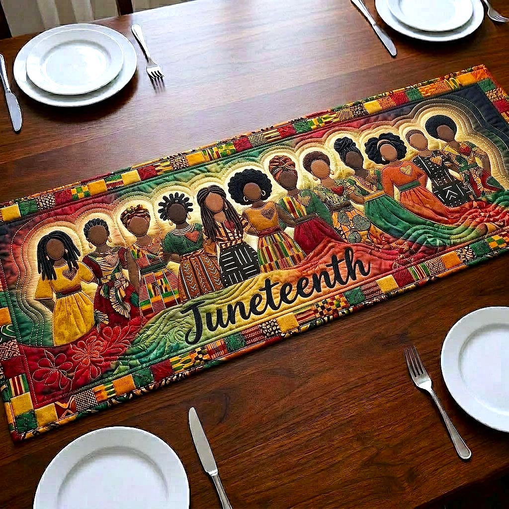 African Heritage Quilted Table Runner GFTOMA10788