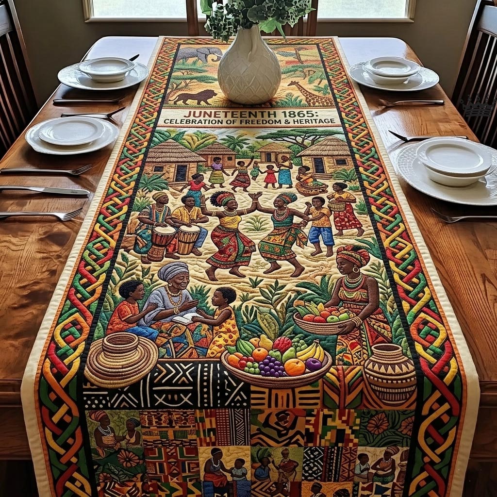 Melanin Culture Quilted Table Runner GFTOMA10814