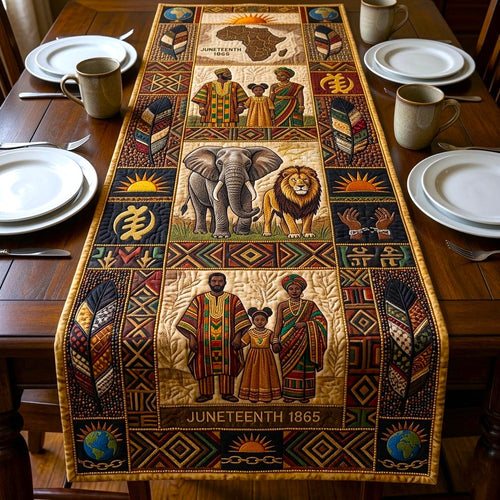 Heritage Pattern Quilted Table Runner GFTOMA10815