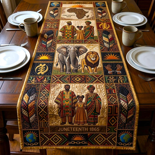 Heritage Pattern Quilted Table Runner GFTOMA10815