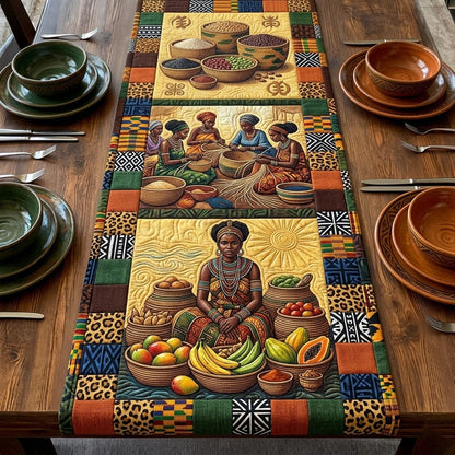 Cultural Rhythm Quilted Table Runner GFTOMA10819