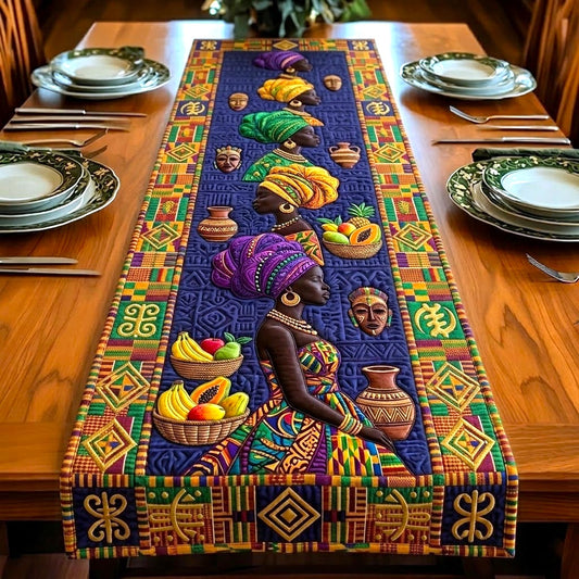 Cultural Rhythm Quilted Table Runner GFTOMA10822