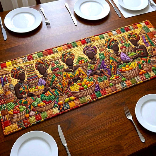 Cultural Rhythm Quilted Table Runner GFTOMA10824