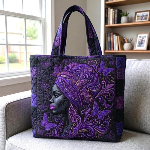 Melanin Pride Quilted Tote Bag GFTOMA10844