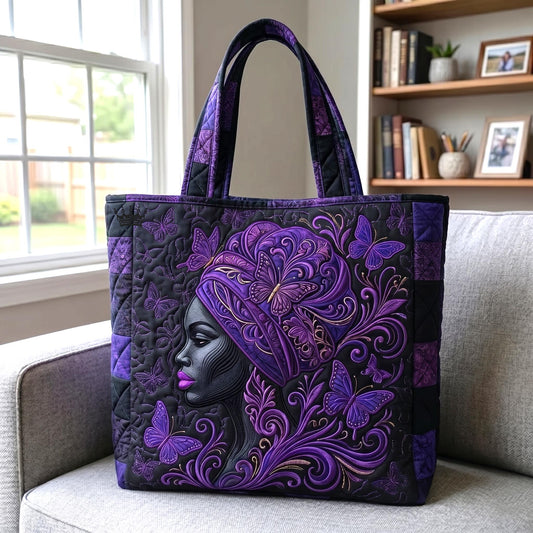 Melanin Pride Quilted Tote Bag GFTOMA10844