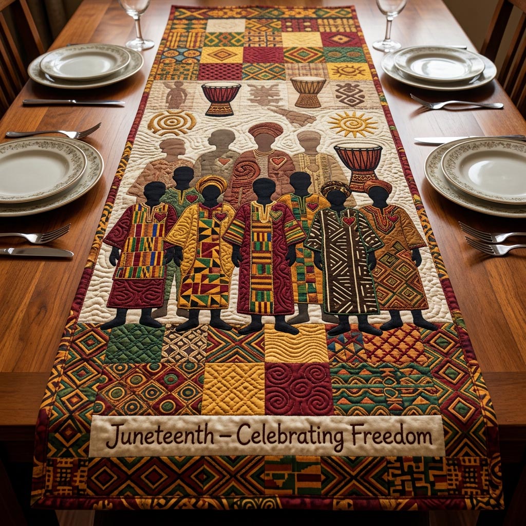 Soul of Freedom Quilted Table Runner GFTOMA11010