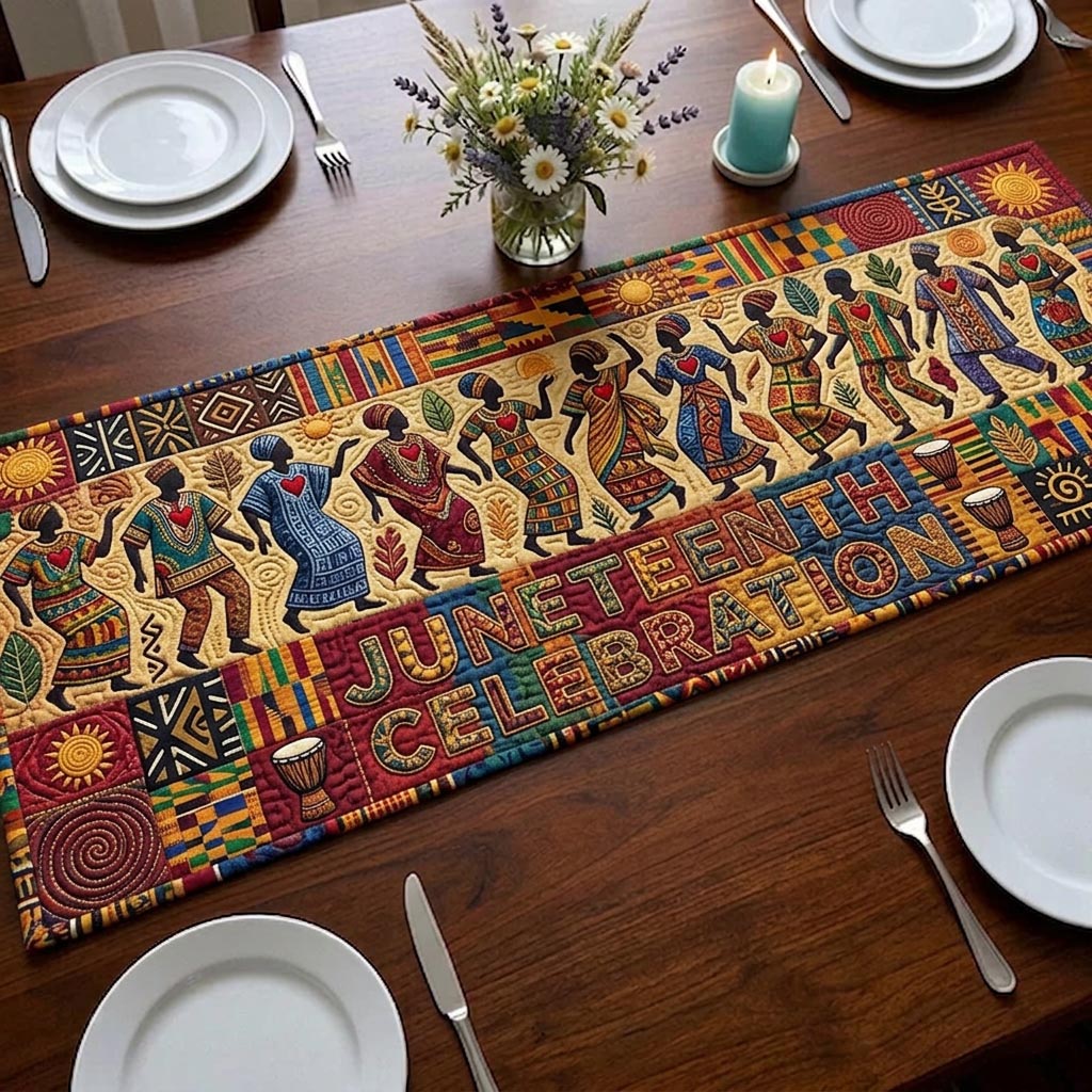 Soul of Freedom Quilted Table Runner GFTOMA11013