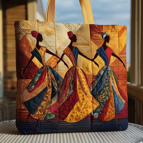 Golden Queens Quilted Tote Bag GFTOMA1617