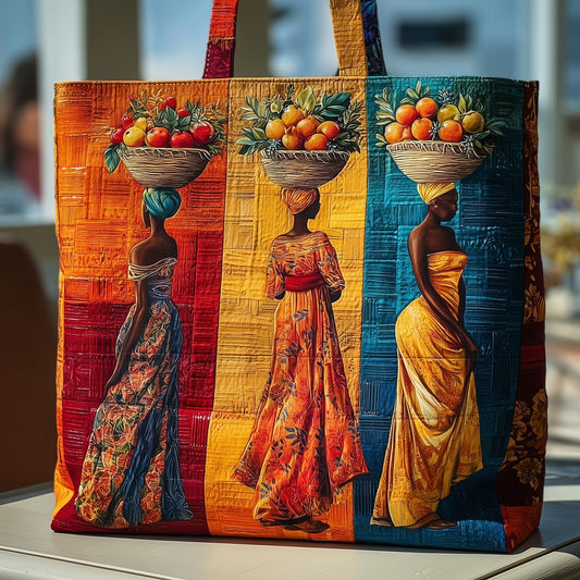 Golden Queens Quilted Tote Bag GFTOMA1618