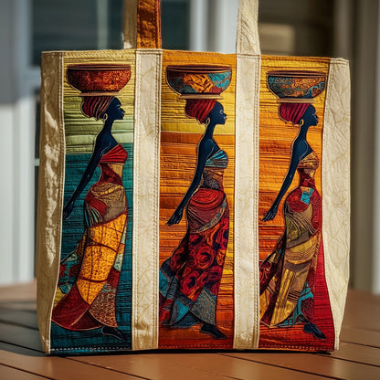 Golden Queens Quilted Tote Bag GFTOMA1620