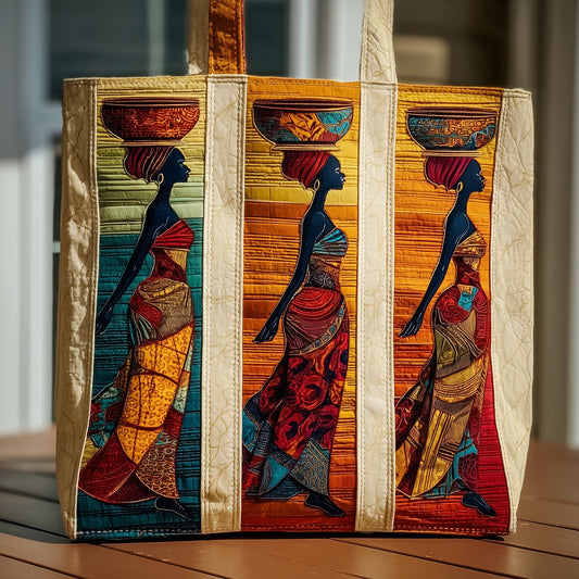Golden Queens Quilted Tote Bag GFTOMA1620